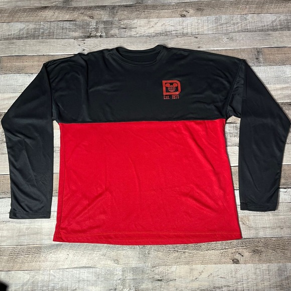 Disney Tops - Disney Spirit Jersey Adult XL Black Walt Disney World Logo Spellout Mickey Head